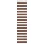 Zebrinės žaliuzės, rudos, 55x230 cm, audinys, plotis 50,9 cm, poliesteris