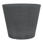 Vazonas Scheurich Stony Black, plastikinis, Ø 47 cm