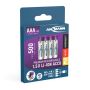 Įkraunami elementai ANSMANN AAA, 400 mAh, 1,5V, 4 vnt.