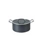 Puodas DOMOLETTI BLACK MODERN, 24 cm, 4,5 l