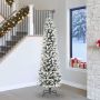 Dirbtinė Kalėdų eglutė Balta 240 cm PVC ir Metalas ir Plastikas