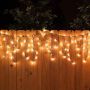 Lempučių girlianda Icicle, 9 m, šiltai balta, 357 LED