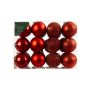 Eglutės žaisliukai Christmas Touch plastikas, 24 vnt.