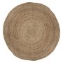 Kilimas Atmosphera Jute 181000, smėlio ruda, D120 cm