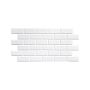 PVC sienų danga 24059, White Unit, 966x484 mm
