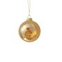 Eglutės žaisliukas Christmas Touch, 8 cm, stiklas