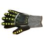 Darbo pirštinės gumotos Forte Tools, L