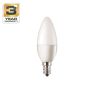 Lemputė Standart LED, B35, E14, 4.9W, 470LM, 4000K, matinė