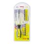 Atsuktuvas ir antgalių rinkinys WMC TOOLS  5171 17 vnt.