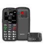 Mobilusis telefonas Estar Digni Talk Senior, juodas, 32MB
