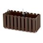 Vazonas Prosperplast Boardee, Ø 38 x 18 cm, rudas