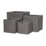 Gėlių vazonas Domoletti LT24948-4S, keramika/molis, pilkas