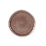 Lėkštė Domoletti Rose velvet, Ø 20.3 cm, balta/rožinė