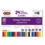 Plastilinas Zibi 1.ZB6236, 24 spalvos