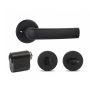 Durų rankena, lauko MP MRO-06-35A B set, juoda