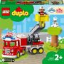 Konstruktorius LEGO Duplo Ugniagesių automobilis 10969