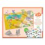 Kūrybos rinkinys Djeco Lift Up Stickers Animals