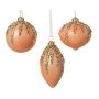 Eglutės žaisliukas Peach, 8 cm, stiklas