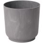 Vazonas Form Plastic SATINA 4284-081, Ø 20 cm, pilkas