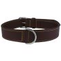Antkaklis Zolux LEATHER LINED, ruda, 400 mm x 20 mm