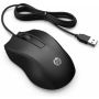 Kompiuterio pelė HP 100 Wired usb / ps/2 laidas, juoda