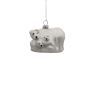 Eglutės žaisliukas Christmas Touch, 4 cm, stiklas