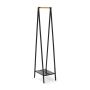 Drabužių kabykla Brabantia Linn Black, 170 cm