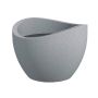 Vazonas Scheurich Stony Grey, plastikinis, Ø 30 cm, pilkas