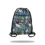 Sportinis krepšys COOLPACK MONSTER TEAM, juodos/įvairių sp.