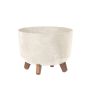 Vazonas Prosperplast Gracia, plastikinis, Ø 29 cm, smėlio