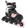 Riedučiai Spokey Trixie 944678, juodi/rožiniai, 35-38