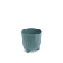 Vazonas Prosperplast Ryfo, plastikinis, Ø 12.6 cm, mėlynas