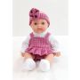 Lėlė - kūdikis Pure baby DF10-014C, 25 cm
