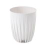 Vazonas Lamela Mira 911-05, plastikinis, Ø 39 cm, baltas