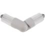 Kampinė jungtis DOMOLETTI 90180165, Ø19 mm, balta