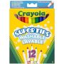 Flomasteriai Crayola, vienpusiai, 12 vnt.