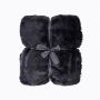 Lovatiesė Domoletti Great Rabbit, antracito, 150 x 200 cm