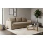 Sofa Domoletti, ruda sp., 229 x 100 cm x 79 cm