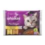 Šlapias kačių maist Whiskas Pure Delight,višt/kalak,4x85g