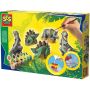 Gipsinių figūrų gaminimo rinkinys SES Dinosaurs 01406