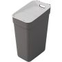 Rūšiavimo šiukšliadėžė CURVER, 30 l, antracito sp.
