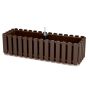 Vazonas Prosperplast Boardee, Ø 58 x 18 cm, rudas