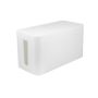 Kabelių dėtuvė Logilink Cable Box, 407 x 133.5 mm, balta