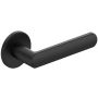 Durų rankena, vidaus R Slim Black LUNA R SLIM, juoda
