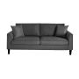 Sofa Domoletti MARRERO 3, pilka, 83 x 198 cm x 86 cm