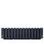 Vazonas Prosperplast BOARDEE FENCYCASE, Ø 58x18cm, antracito