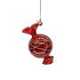 Eglutės žaisliukai Christmas Touch Candy, raudonas, 11 cm