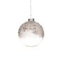 Eglutės žaisliukai Christmas Touch EBS340439, baltas, 8 cm