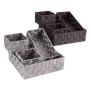 DAIKTADĖŽĖS DOMOLETTI 4VNT 26X26X9CM PIL
