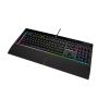 Klaviatūra Corsair K55 RGB PRO XT EN, juoda